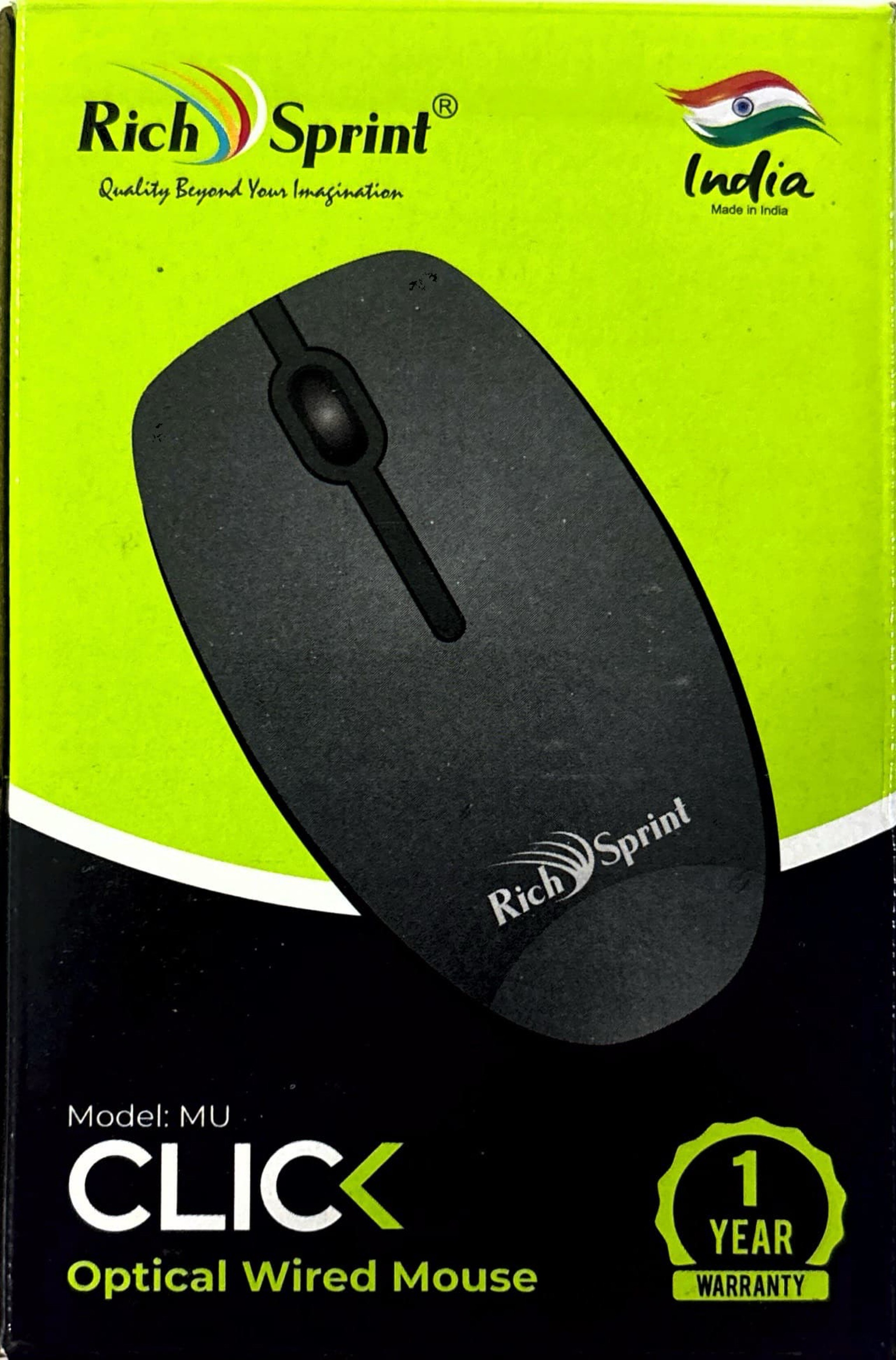 Mouse Wired USB Click _Rick Sprint
