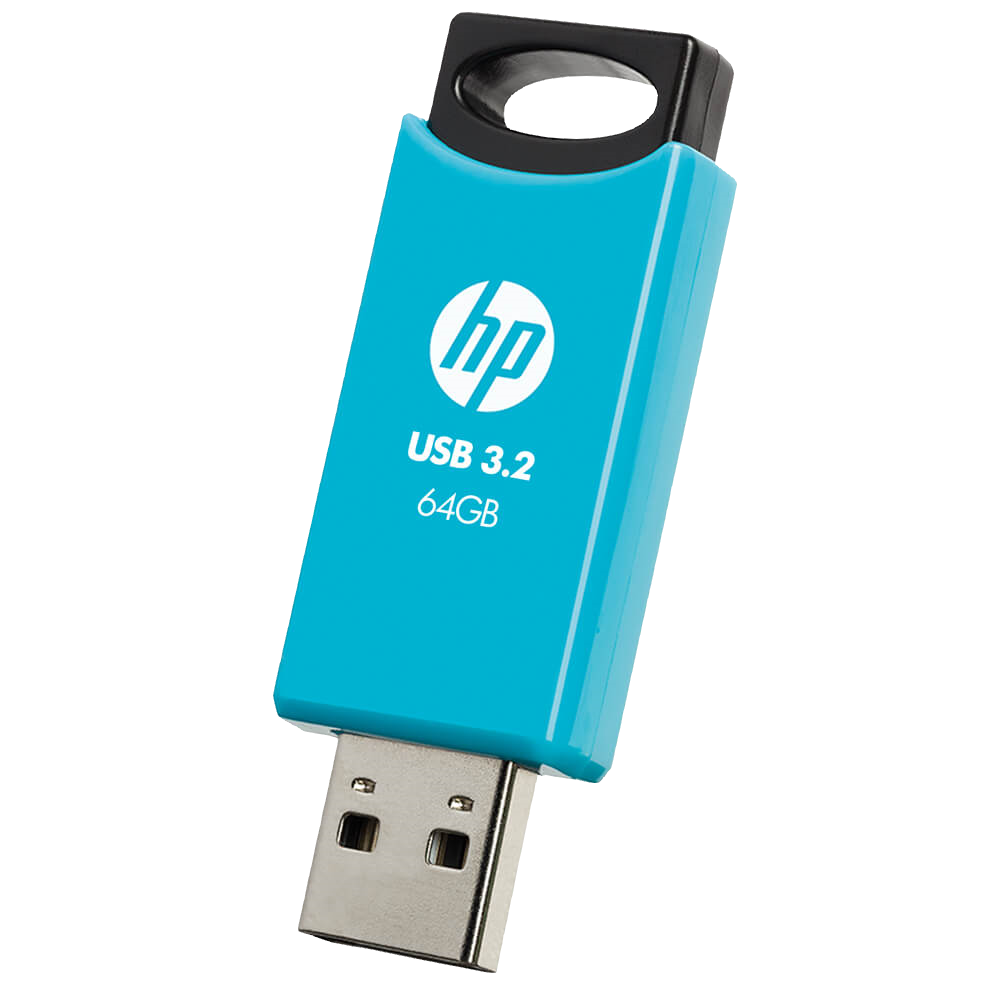Pendrive - 7Z377AA#ACJ 712w 64GB USB 3.2 Flash Drive- Blue - HP