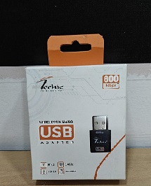 Techie Usb Wireless N Nano Adaptor 600 Mbps Wifi Plus Blootooth