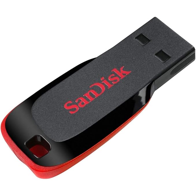 Pendrive 64GB SanDisk -Cruzer Blade 2.0 Flash Drive (SDCZ50-064G-I35)