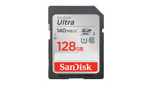 SanDisk CAMERA CARD ULTRA UHS-I SDHC CARD  (SDSDUNB-128G-GN6IN)
