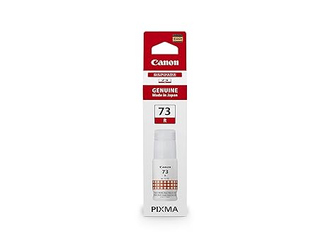 Printer Ink Bottle Canon - GI-73  Red 60ml