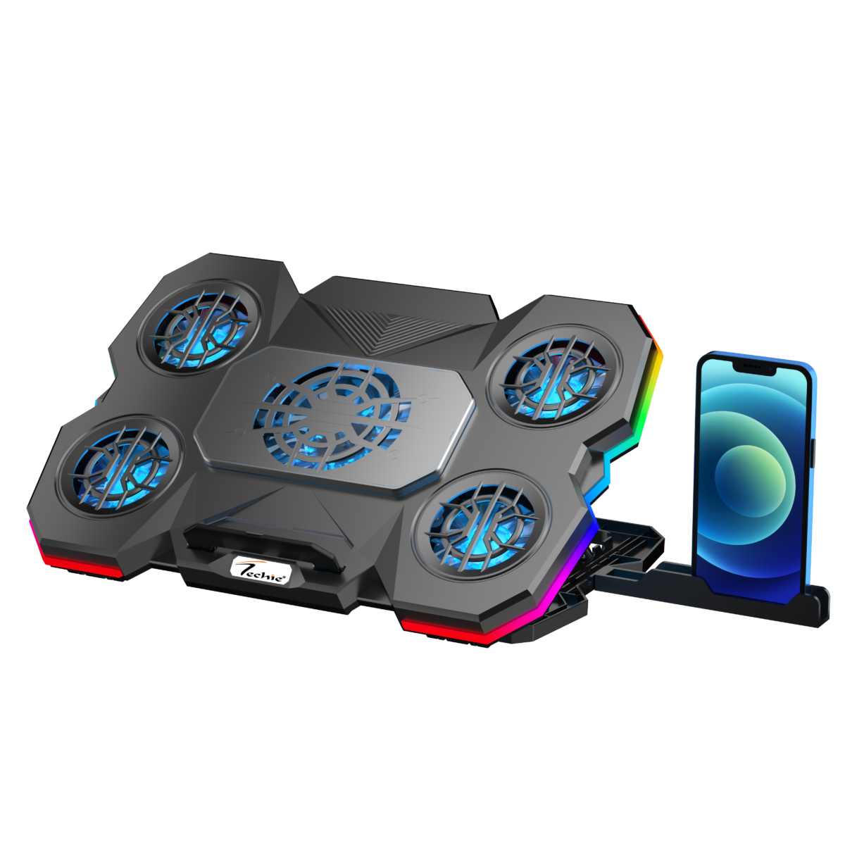 Notebook Cooling Pad_ Techie _ Five Fan Gaming