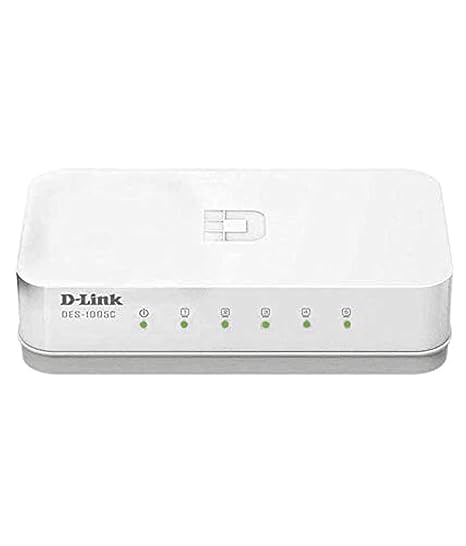 D-Link 5 Port desktop switch 10/100 Mbps (DES-1005C)
