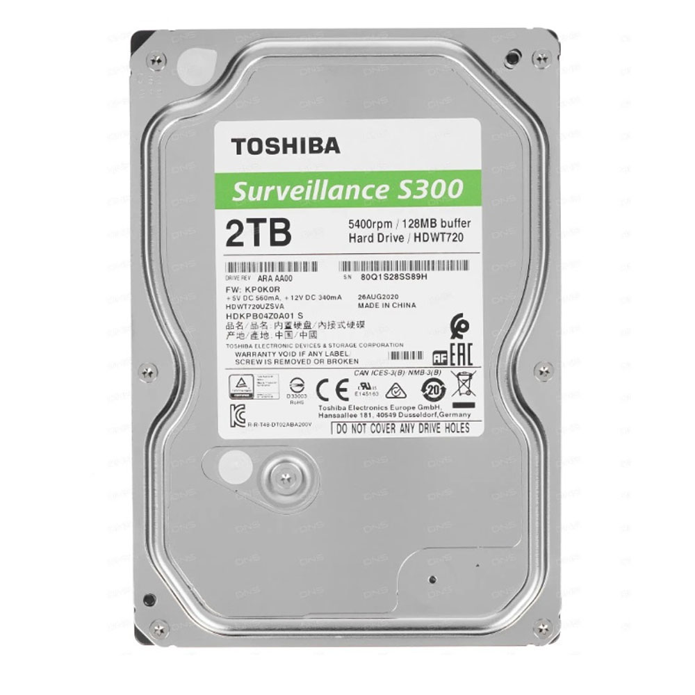 Hard Disk  Desktop 2TB Toshiba(HDWT720)