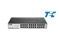 D-Link 24-Port 10/100 DES-1024D Unmanaged Desktop 24 Ports 100 Mbps Network Switch (Black)